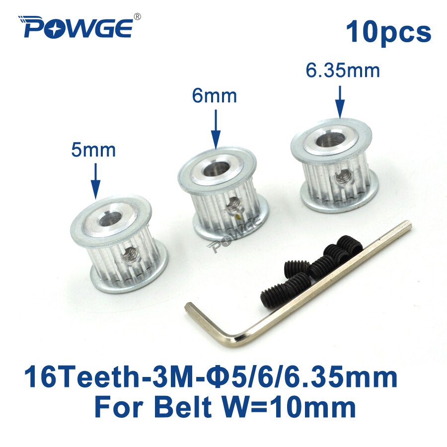 POWGE-16  HTD 3M Ÿ̹ Ǯ  4mm 5mm 6mm 6.3..